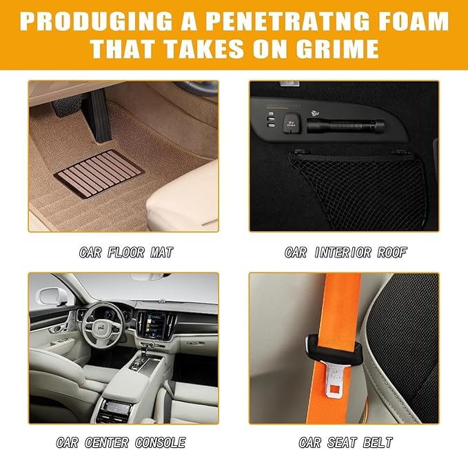 Gearzens Car Interior Foam Cleaner