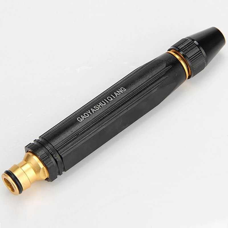 Gearzens Portable High Pressure Washing Water Nozzle (Black)