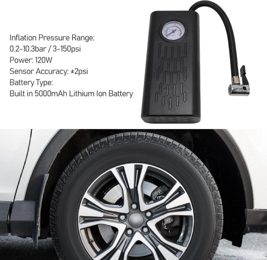 Gearzens Portable Air Compressor Tire Inflator